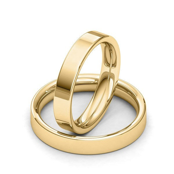 Klassiske Siersbøl vielsesringe i 9 eller 14 karat guld uden sten